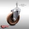 Service Caster 5 Inch SS High Temp Glass Filled Nylon Swivel 10mm Threaded Stem Caster SCC SCC-SSTS20S514-GFNSHT-M1015 - alternate 3